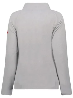 Fleece trui "Tug" lichtgrijs