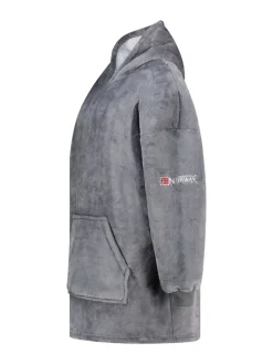 Fleece trui "Uddy" grijs