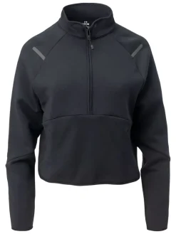 Fleece trui zwart
