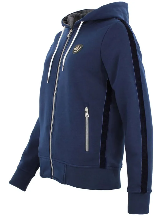 Fleece vest "Alice" donkerblauw
