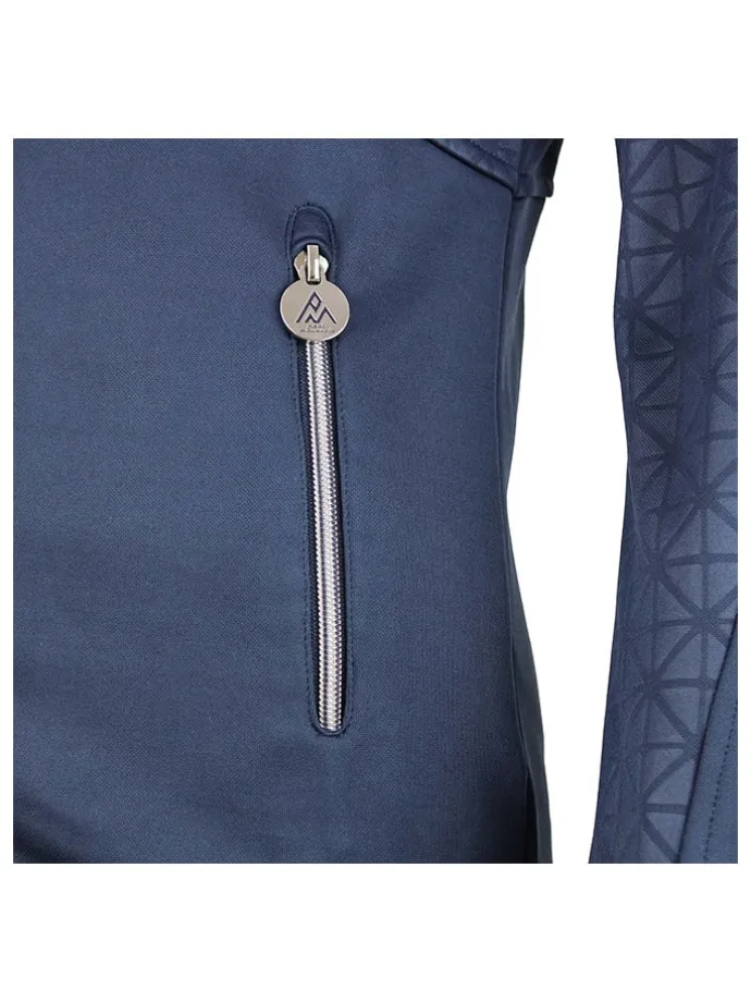 Fleece vest "Amon" donkerblauw
