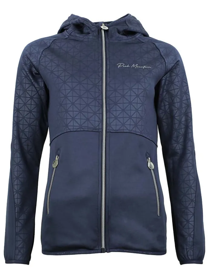Fleece vest "Amon" donkerblauw