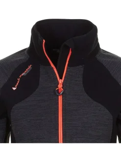 Fleece vest antraciet
