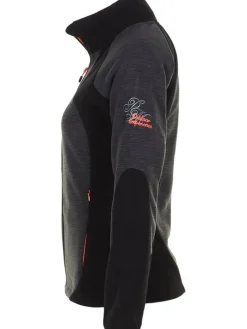 Fleece vest antraciet