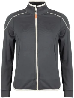 Fleece vest antraciet