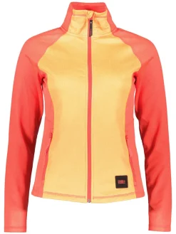 Fleece vest "Athmos" oranje/geel