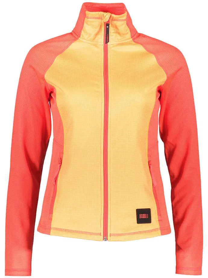 Fleece vest "Athmos" oranje/geel