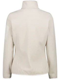 Fleece vest beige