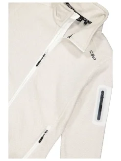 Fleece vest beige