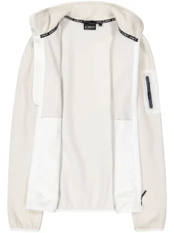 Fleece vest beige