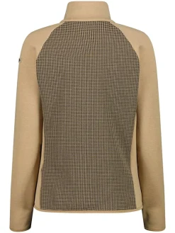 Fleece vest beige