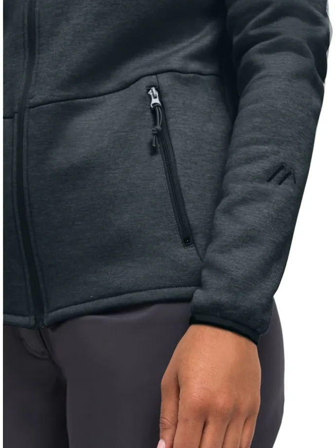 Fleece vest "Fave" antraciet