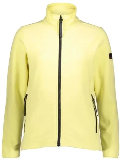 Fleece vest "Florena" geel