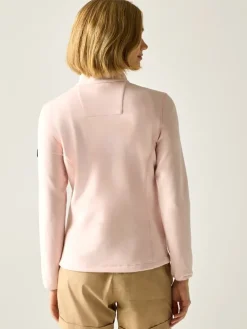 Fleece vest "Florena" lichtroze