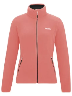 Fleece vest "Floreo IV" lichtroze
