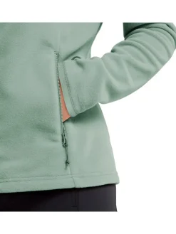Fleece vest groen