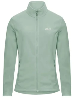 Fleece vest groen
