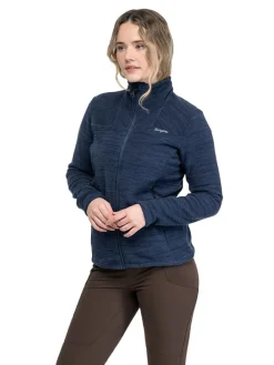 Fleece vest "Hareid" donkerblauw