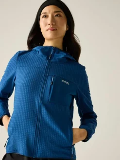 Fleece vest "Kemilia" donkerblauw