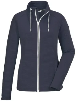Fleece vest "KOS 24" donkerblauw