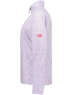 Fleece vest lavender
