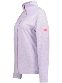 Fleece vest lavender
