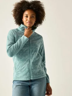 Fleece vest "Mayse" turquoise