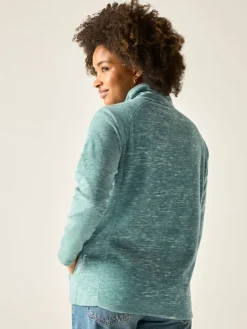 Fleece vest "Mayse" turquoise