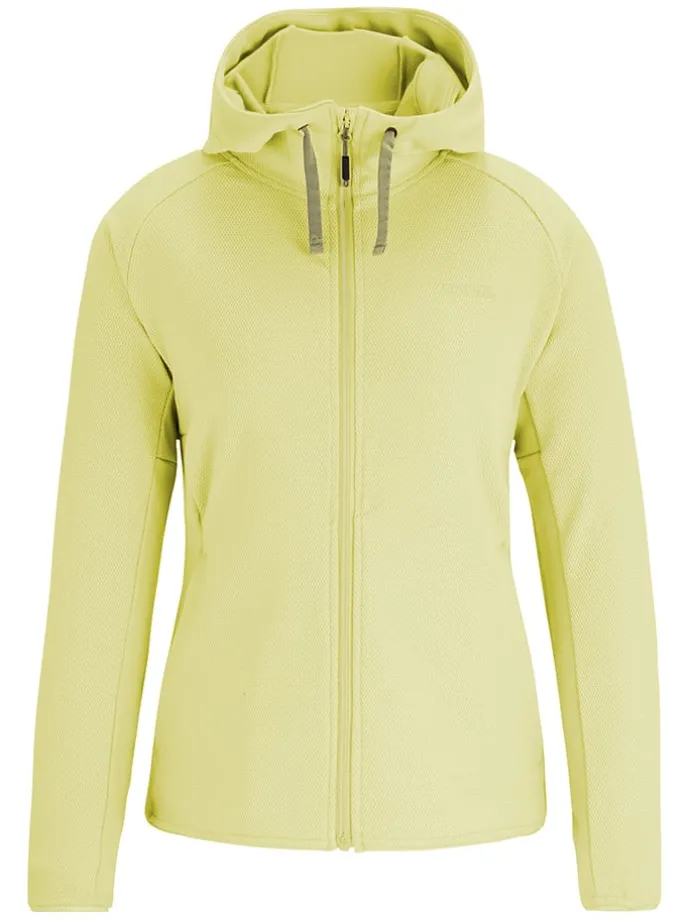 Fleece vest "Nayna" geel