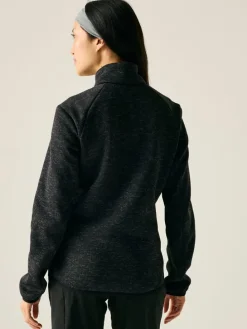 Fleece vest "Newhill" zwart