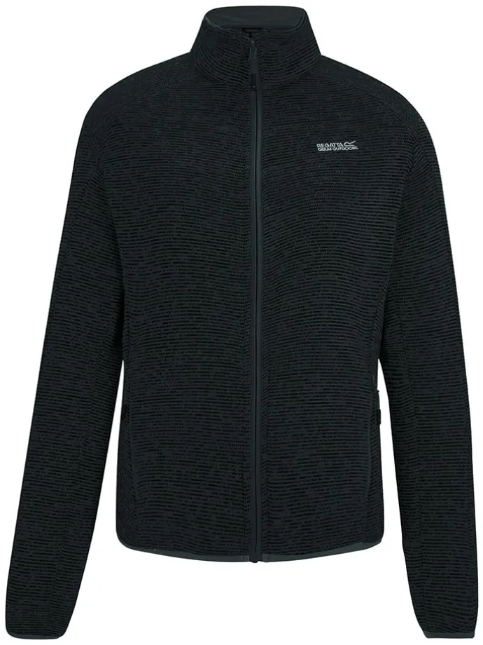 Fleece vest "Newhill" zwart