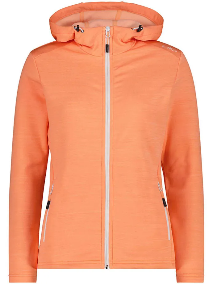 Fleece vest oranje