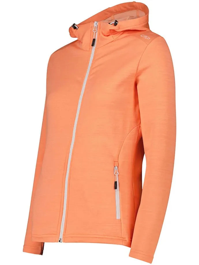 Fleece vest oranje