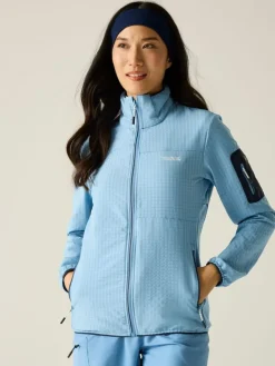 Fleece vest "Ralina" lichtblauw