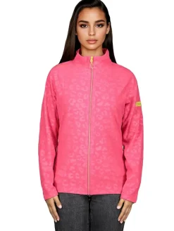 Fleece vest roze