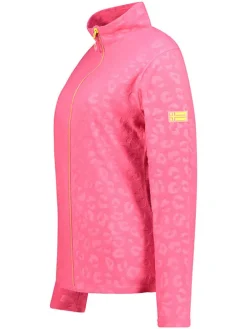 Fleece vest roze
