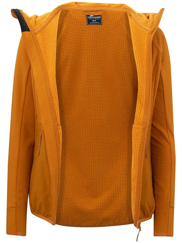 Fleece vest "Thingvellir" oranje
