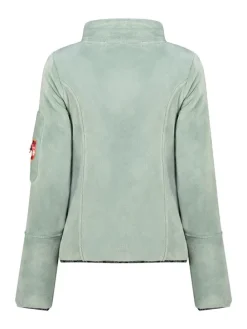 Fleece vest "Tisalineak" mintgroen