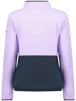 Fleece vest "Touki" donkerblauw/paars