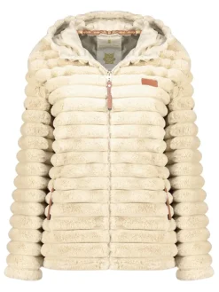 Fleece vest "Trebelle" crème