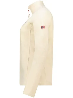 Fleece vest "Tug" crème