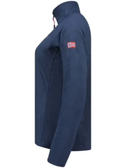 Fleece vest "Tug" donkerblauw