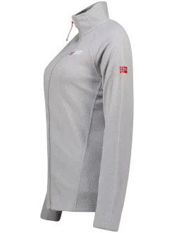 Fleece vest "Tug" lichtgrijs