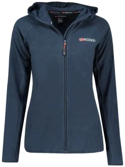 Fleece vest "Tugood" donkerblauw