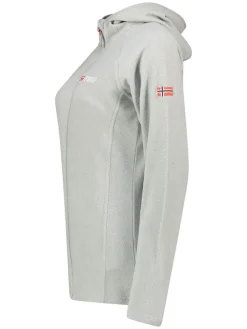 Fleece vest "Tugood" lichtgrijs
