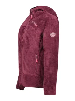 Fleece vest "Upalood" bordeaux