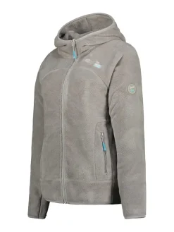 Fleece vest "Upalood" lichtgrijs