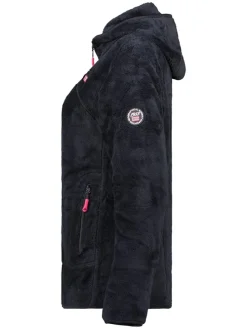 Fleece vest "Upalood" zwart