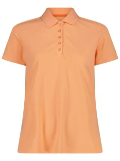 Functioneel poloshirt oranje