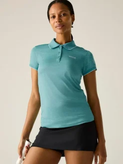 Functioneel poloshirt "Remex II" turquoise